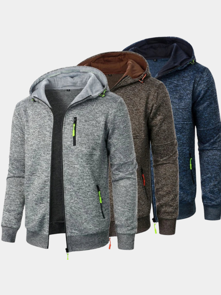 Helvano | Elegante Fleecejacke für Herren