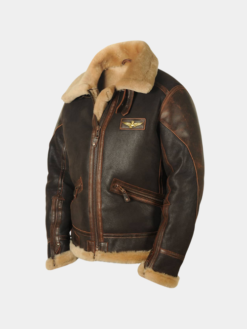Helvano | Fliegerjacke für Herren in Braun