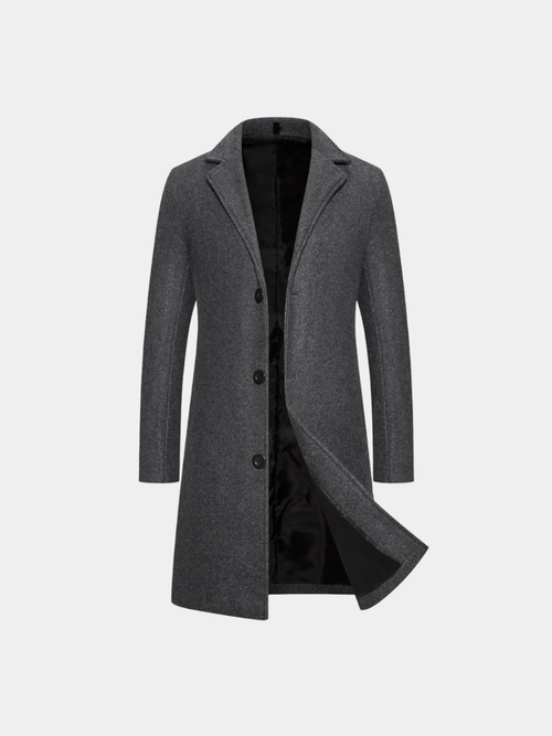 Helvano | Langer Eleganter Mantel für Herren