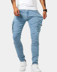 Helvano | Cargo-Jeans aus Denim für Herren