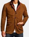 Helvano | Wildlederjacke für Herren in Slim-Fit