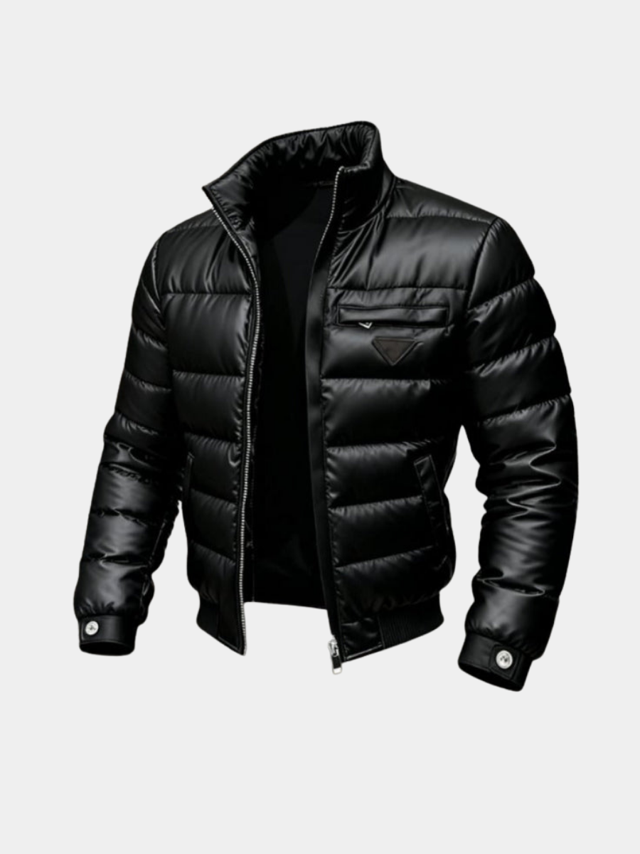 Helvano | Klassische Daunenjacke für Herren in Schwarz