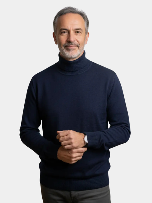 Helvano | Strickpullover mit Rollkragen für Herren