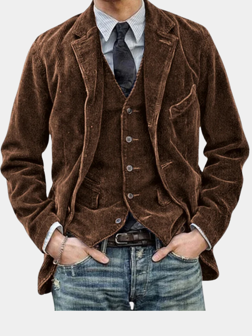 Helvano | Vintage Weste-Set für Herren