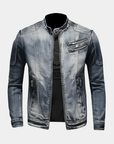 Helvano | Jeansjacke für Herren in Grau