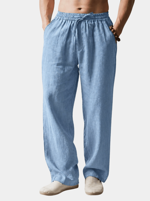 Helvano | Klassische Leinenhose für Herren