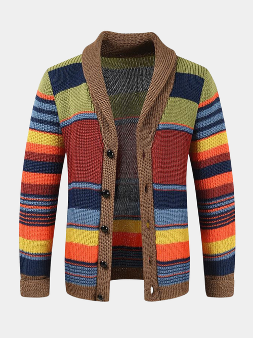 Helvano | Retro Strickjacke für Herren