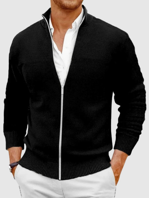 Helvano | Zip-Strickjacke für Herren