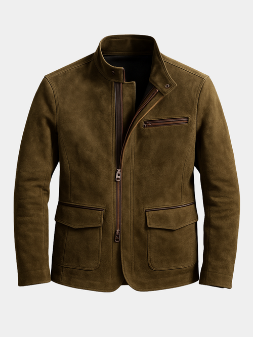 Helvano | Field-Jacke aus Wildlederoptik für Herren
