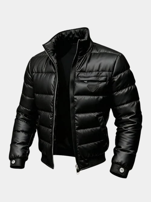 Helvano | Puffer-Steppjacke für Herren in Schwarz
