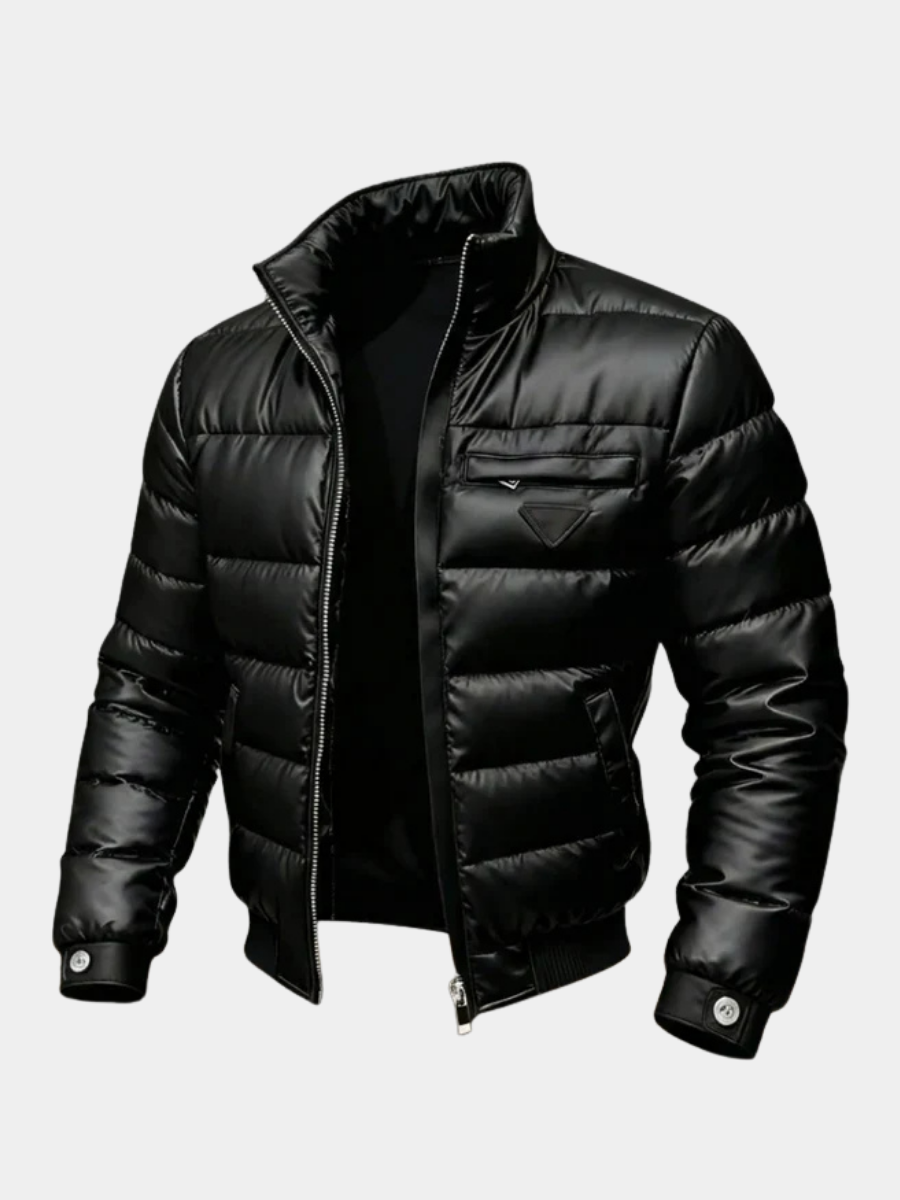 Helvano | Puffer-Steppjacke für Herren in Schwarz