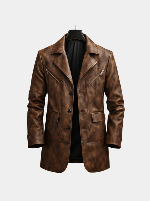 Helvano | Herrenjacke mit strukturiertem Panel