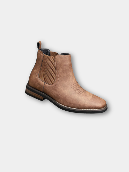 Helvano | Herren Chelsea-Stiefel zum Reinschlüpfen