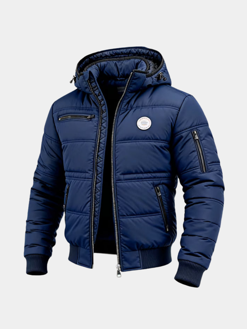 Helvano | Klassische Winterjacke mit Kapuze für Herren
