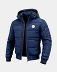 Helvano | Klassische Winterjacke mit Kapuze für Herren