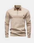 Helvano | Strick-Troyer mit Halfzip für Herren