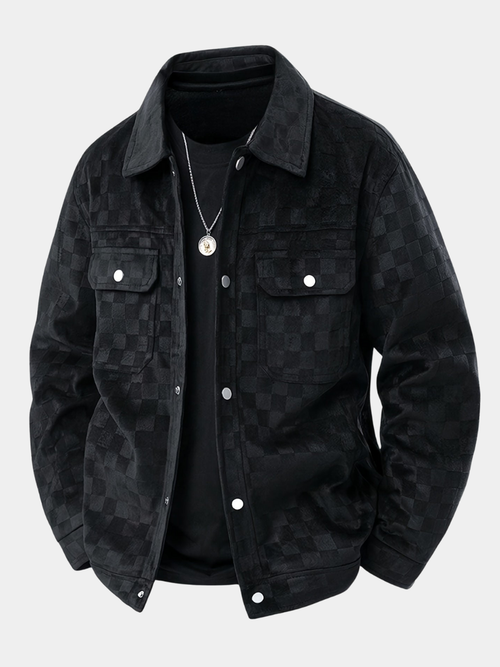 Helvano | Wildleder-Veloursjacke für Herren