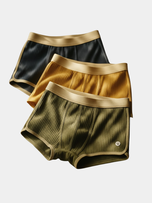 Helvano | Herren-Boxershorts aus Bio-Baumwolle (3er-Pack)