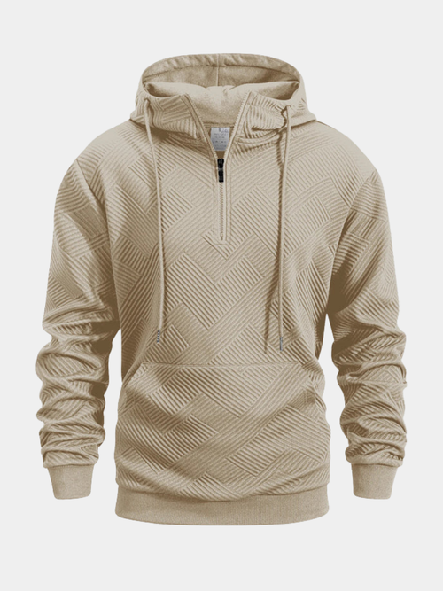 Helvano | Herren Sweatshirt mit Troyer-Zipkragen