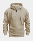 Helvano | Herren Sweatshirt mit Troyer-Zipkragen