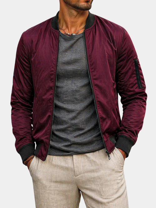 Helvano | Modern geschnittene Bomberjacke für Herren
