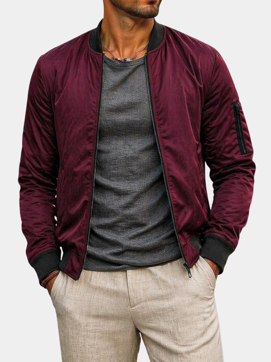 Helvano | Modern geschnittene Bomberjacke für Herren