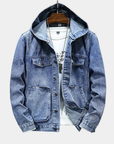 Helvano | Denim-Sweatshirt im Retro-Look für Herren