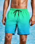 Helvano | Strandshorts mit Farbverlauf für Herren