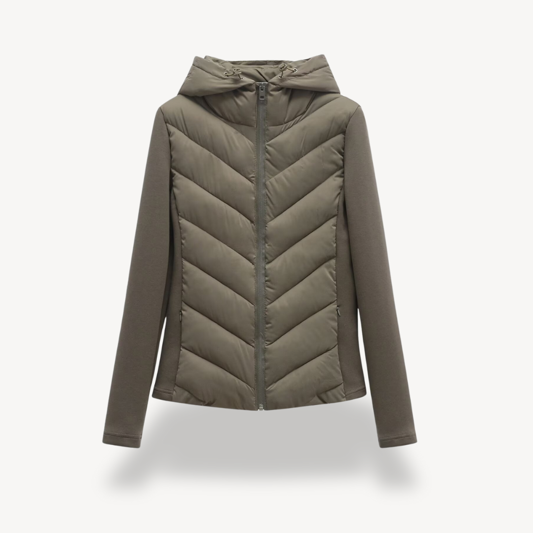 Helvano | Chevron Steppjacke für Damen