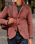 Helvano | Strukturierte Strickjacke für Herren