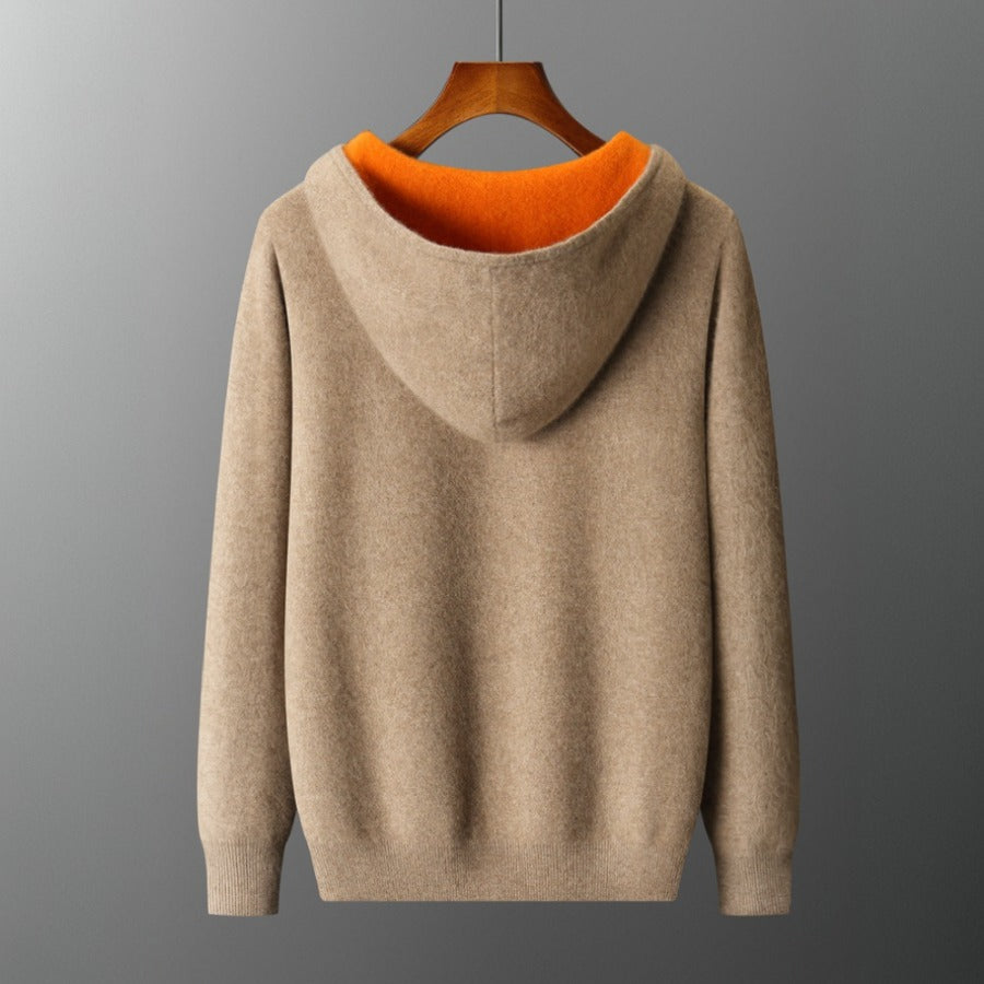 Helvano | Kapuzenpullover aus Wollmischung für Herren