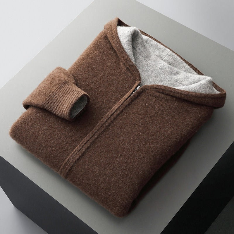 Helvano | Kapuzenpullover aus Wollmischung für Herren