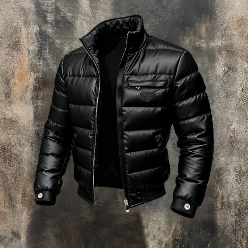 Helvano | Klassische Daunenjacke für Herren in Schwarz