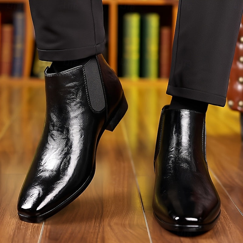 Helvano | Polierte Chelsea Boots für Herren
