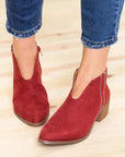 Helvano | Damen Ankle Boots mit spitzer Zehe
