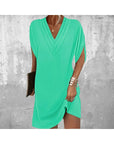 Helvano | Tunika-Kleid mit V-Ausschnitt für Damen