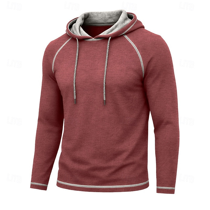 Helvano | Klassischer Kapuzenpullover mit Kordelzug für Herren