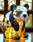 Helvano | Kunstvolle Tierlampe mit Figuren
