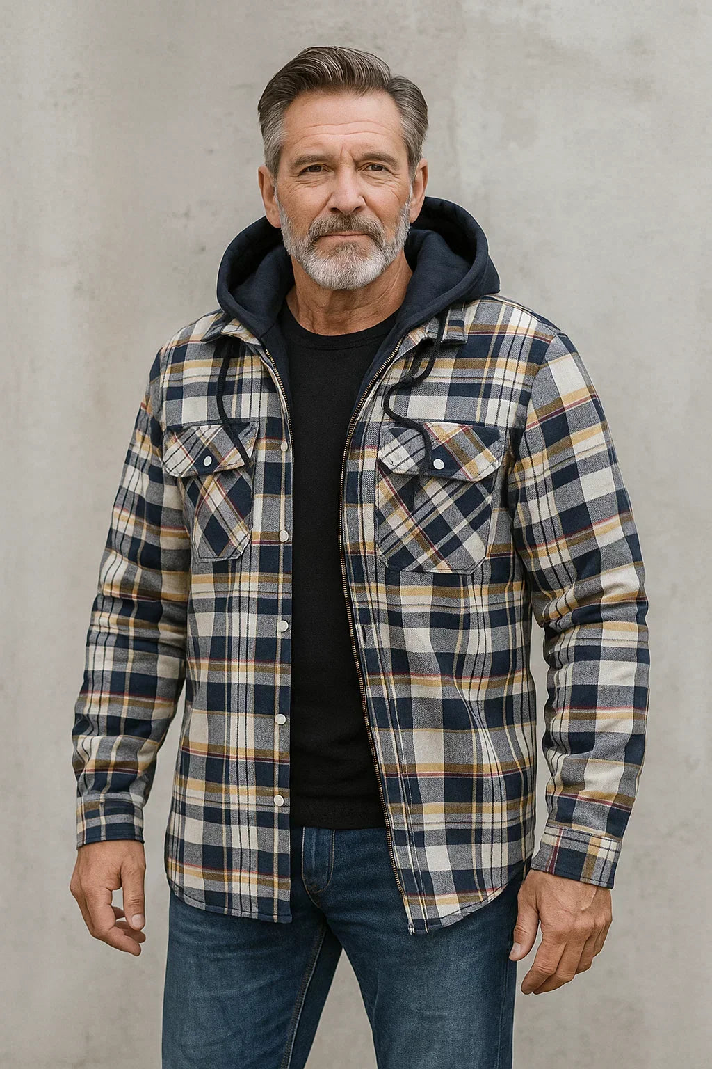 Helvano | Herren Jacke aus Wollmischung