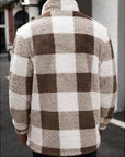 Helvano | Karierte Herrenjacke mit Stehkragen