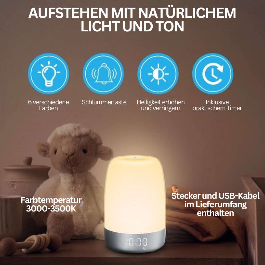 Helvano | Lichtwecker mit Sonnenaufgang &amp; Naturklängen