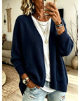 Helvano | Lockerer Strickcardigan für Damen
