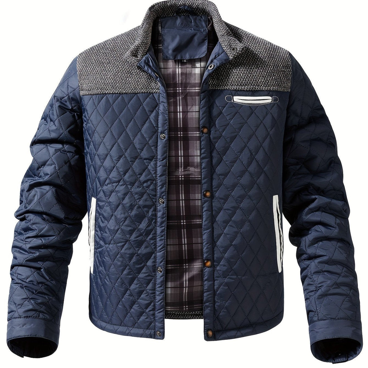 Helvano | Steppjacke mit Stehkragen für Herren