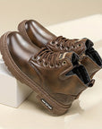Helvano | Gefütterte High-Top-Schnürstiefel für Herren