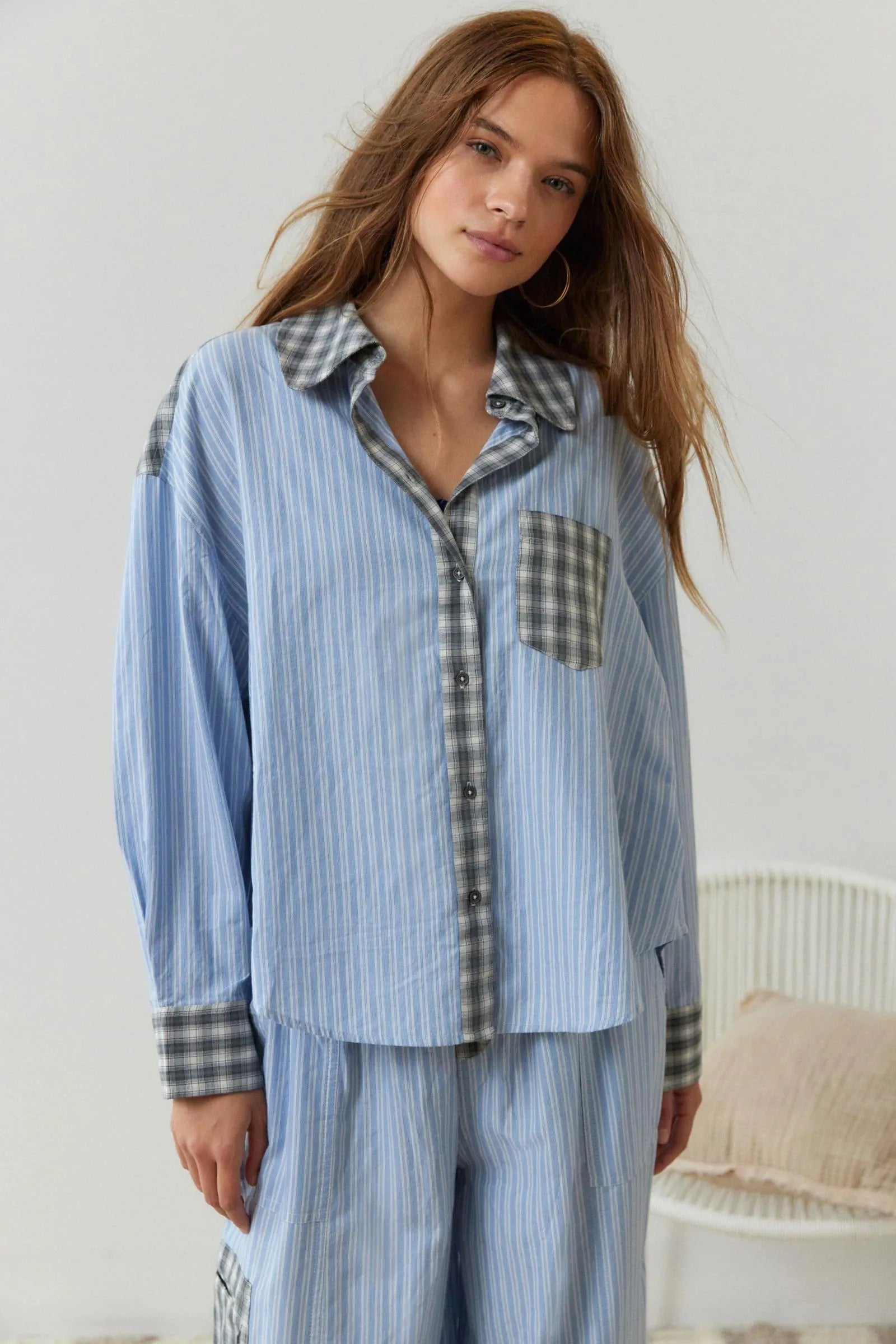 Helvano | Zweiteiliger Pyjama für Damen aus Baumwolle