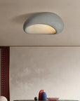 Helvano | Wabi-Sabi Deckenleuchte in Steinoptik