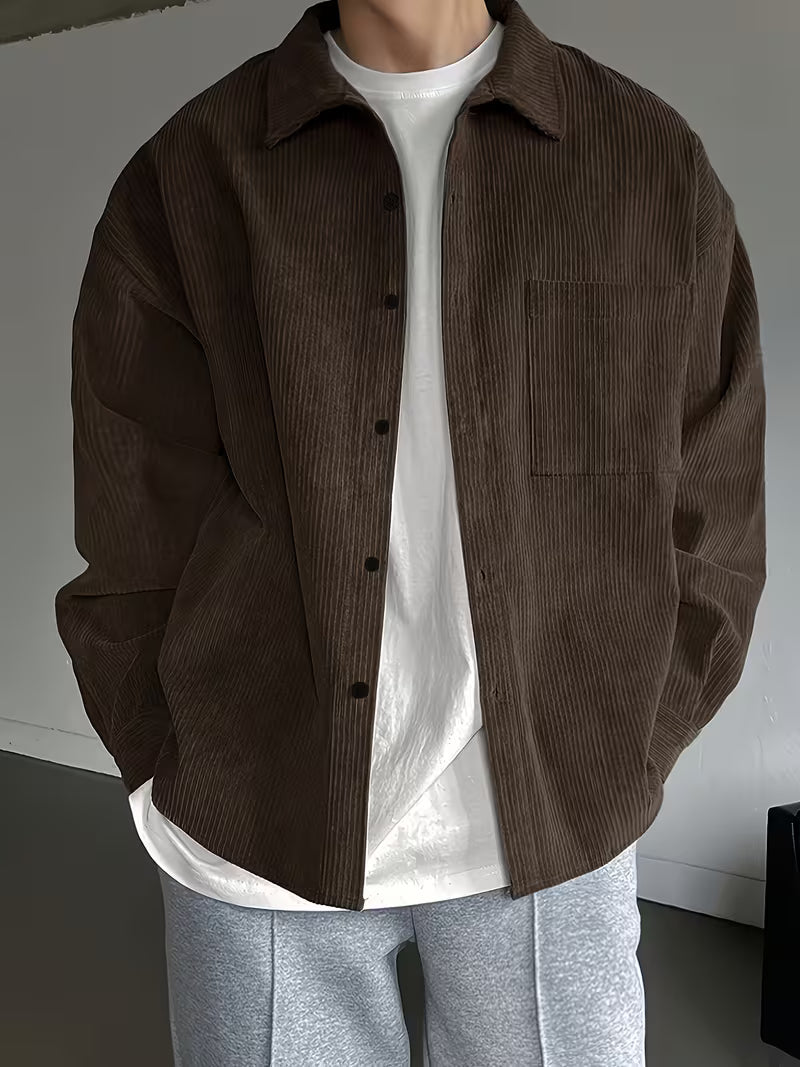 Helvano | Cordjacke für Herren mit Langarm