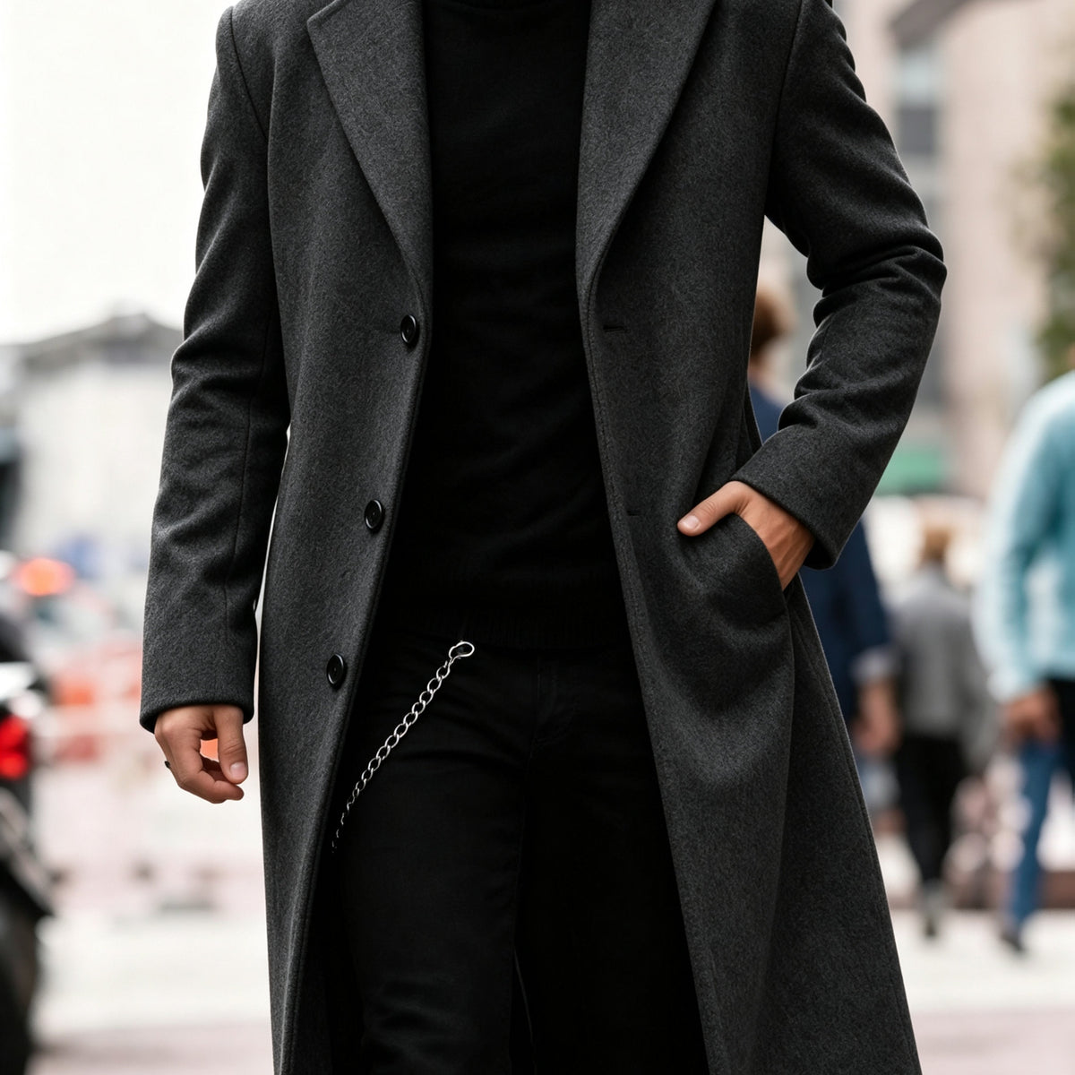 Helvano | Langer Trenchcoat für Herren