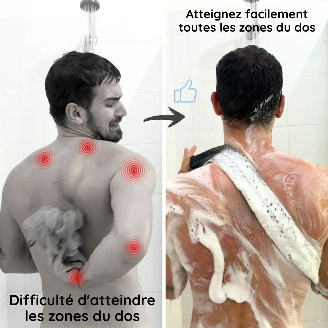 Helvano | Peeling-Waschlappen für die Dusche