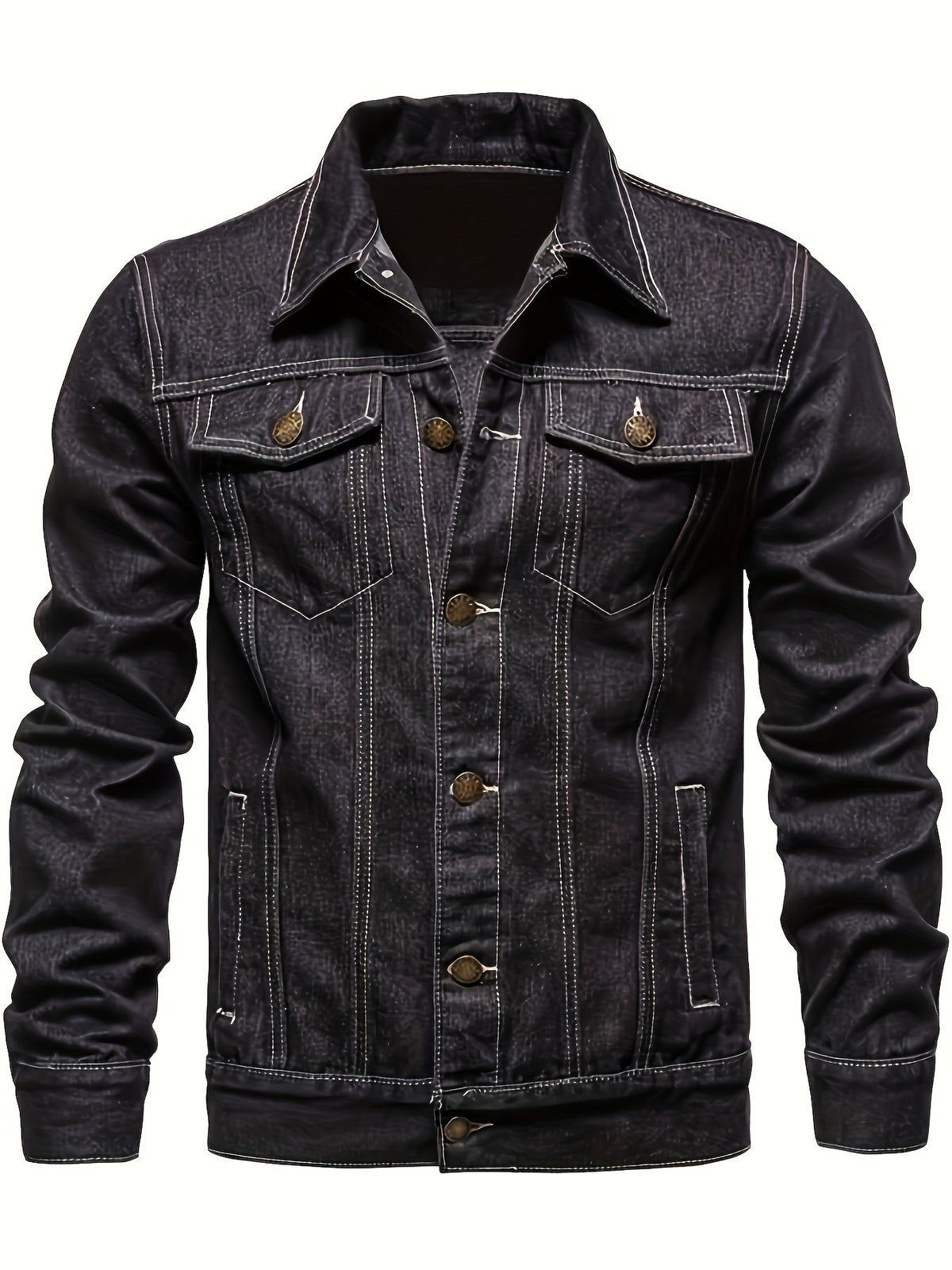 Helvano | Denim-Arbeitsjacke für Herren